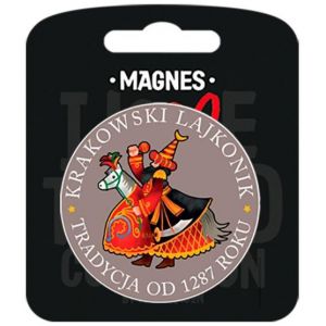 Magnes Pan Dragon Kraków Krakowski Lajkonik w kole